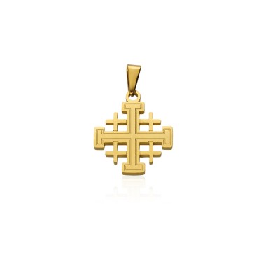 Cruz de Jerusalén Acero 316 L.