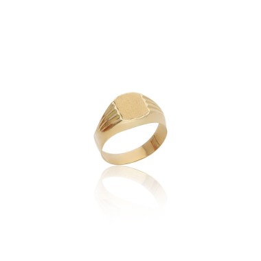 ANEL OURO 1ª LEI 18 K