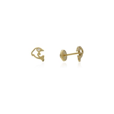 BOUCLES D´OREILLE OR 18 CTS 